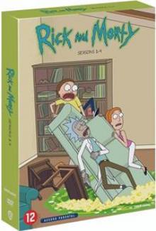 ANIMATION  - 8xDVD RICK AND MORTY - S1-4