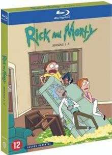 ANIMATION  - 4xBRD RICK AND MORTY - S1-4 [BLURAY]