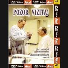  Rudolf Hrušínský - kolekce 3 DVD - Skřivánci na niti, Pozor vizita, Báječní muži s klikou - supershop.sk