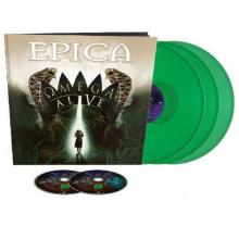 EPICA  - EA OMEGA ALIVE EARBOOK+LP