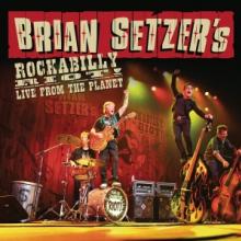 SETZER BRIAN  - CD ROCKABILLY RIOT! LIVE FROM THE PLANET