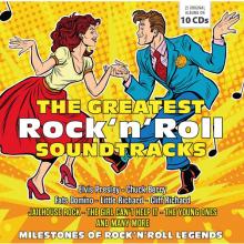 VARIOUS  - 10xCD ROCK'N'ROLL SOUNDTRACKS
