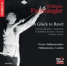 WIENER PHILHARMONIKER  - CD FROM GLUCK TO RAVEL