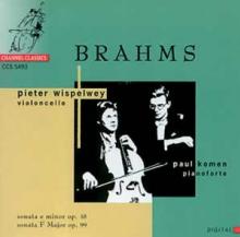 BRAHMS J.  - CD SONATA E MINOR OP.38