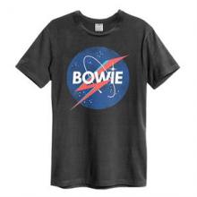 BOWIE DAVID =T-SHIRT=  - TR TO THE MOON -S-