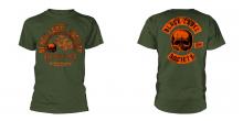 BLACK LABEL SOCIETY  - TS HARDCORE IRON (MILITARY GREEN)