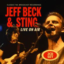 JEFF BECK & STING  - CD+DVD LIVE ON AIR (2CD)