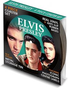 PRESLEY ELVIS -COASTER =COAST  - TAC 4 PIECE COASTER SET