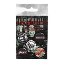  THE EXPLOITED BUTTON BADGE SET 1 - supershop.sk