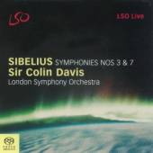 SIBELIUS JEAN  - 2xCD SYMPHONIES NO.3 & 7