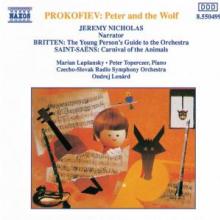 PROKOFIEV SERGEI  - CD PETER AND THE WOLF