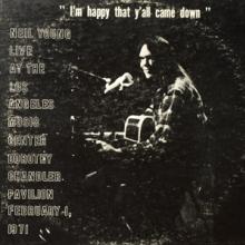 YOUNG NEIL  - CD DOROTHY CHANDLER PAVILION 1971