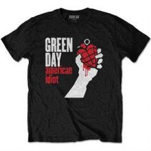 GREEN DAY =T-SHIRT=  - TR AMERICAN IDIOT -BLACK-