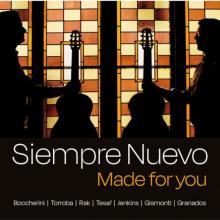 SIEMPRE NUEVO  - CD MADE FOR YOU (BOCHERINI,RAK,TESAR)