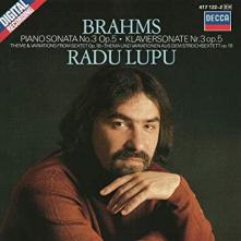 LALOUM ADAM  - CD BRAHMS PIANO SONATA OP...