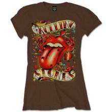 ROLLING STONES =T-SHIRT=  - TR TONGUE & STARS