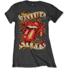 ROLLING STONES =T-SHIRT=  - TR TONGUE & STARS