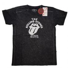 ROLLING STONES =T-SHIRT=  - TR NYC '75 SNOW WASH