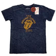 ROLLING STONES =T-SHIRT=  - TR NYC '75 SNOW WASH