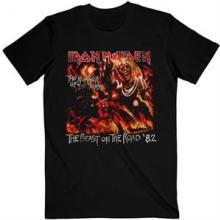 IRON MAIDEN =T-SHIRT=  - TR BEAST ON THE ROAD VINTAGE