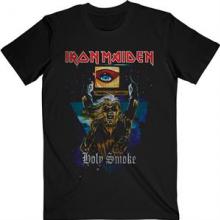 IRON MAIDEN =T-SHIRT=  - TR HOLY SMOKE SPACE TRIANGLE