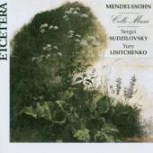 MENDELSSOHN-BARTHOLDY FELIX  - CD CELLO MUSIC