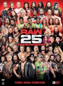 WWE  - 3xDVD RAW - 25TH ANNIVERSARY