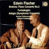 FISCHER EDWIN/FURTWAENGLER W  - CD KLAVIERKONZERT 2/SYMPHONIC CONCERTO
