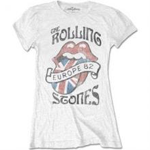 ROLLING STONES =T-SHIRT=  - TR EUROPE '82