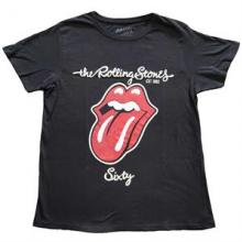 ROLLING STONES =T-SHIRT=  - TR 60 PLASTERED TONGUE