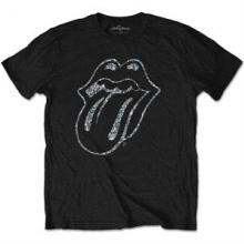 ROLLING STONES =T-SHIRT=  - TR TONGUE DIAMANTE