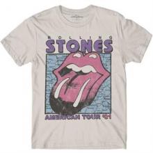 ROLLING STONES =T-SHIRT=  - TR AMERICAN TOUR MAP