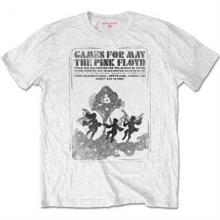 PINK FLOYD =T-SHIRT=  - TR GAMES FOR MAY B&W