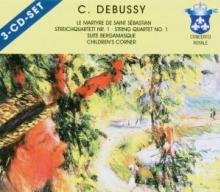 DEBUSSY CLAUDE  - 3xCD ARABESQUE IN G MAJOR