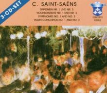 SAINT-SAENS C.  - 3xCD SYMPHONY NO.1-3/CELLO CON