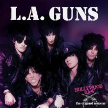 L.A. GUNS  - VINYL HOLLYWOOD RAW ..