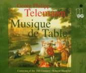 TELEMANN GEORG PHILIPP  - 4xCD MUSIQUE DE TABLE