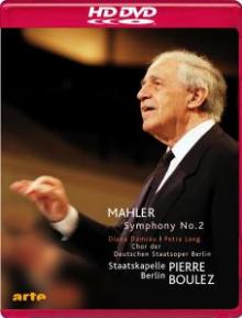 MAHLER GUSTAV - BOULEZ PIERRE  - DVD SYMPHONY NO 2 IN..