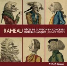RAMEAU J.P.  - CD PIECES DE CLAVECIN EN CONCERTS