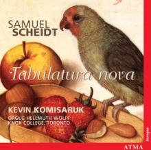 SCHEIDT S.  - CD TABULATURA NOVA