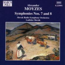MOYZES A.  - CD SYMPHONIES NO.7 & 8