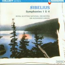 SIBELIUS JEAN  - CD SYMPHONY NO.1 & 4