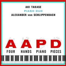 TAKASE AKI & ALEXANDER V  - CD FOUR HANDS PIANO PIECES