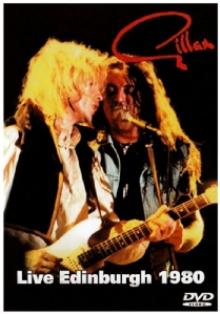 GILLAN  - DVD LIVE IN EDINBURGH 1980