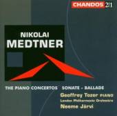 MEDTNER N.  - 2xCD PIANO CONCERTOS/SONATE/BA