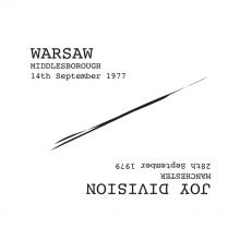 WARSAW / JOY DIVISION  - VINYL MIDDLESBOROUGH..
