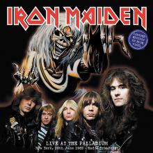 IRON MAIDEN  - VINYL LIVE AT PALLAD..