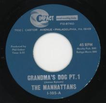 MANHATTANS  - SI GRANDMA'S DOG PT 1/PT 2 /7