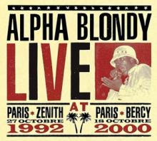 ALPHA BLONDY  - 3xCD LIVE AU ZENITH (PARIS)