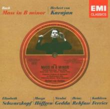 KARAJAN HERBERT VON  - 2xCD MASS IN B MINOR -BACH